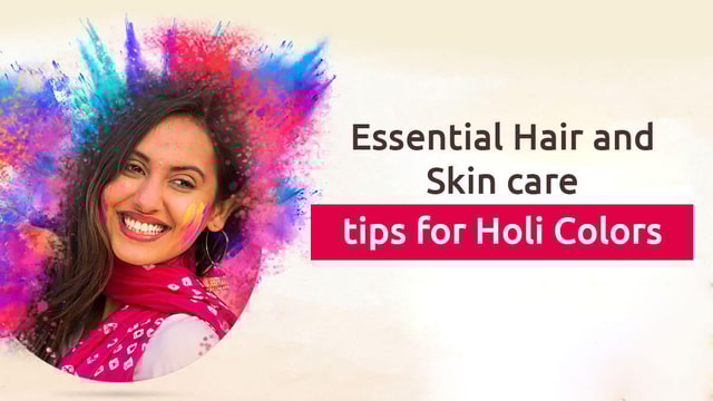Holi Haircare and skincare