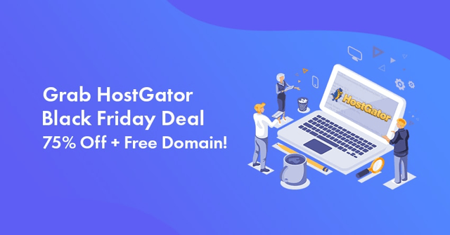 HostGator Black Friday sale