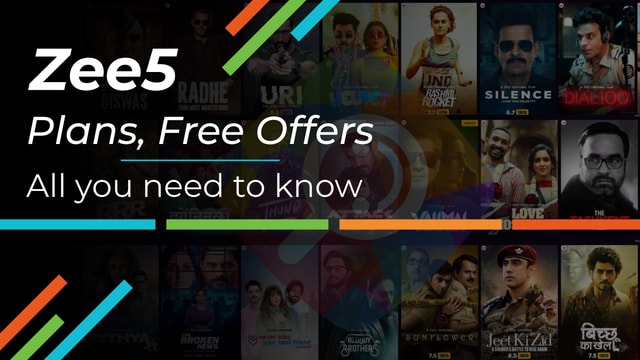 Zee5 Subscription Plans, Free offers, Price, and All You need ...
