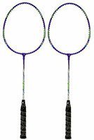 Set of 2 Badminton Raquets (Purple)