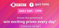 Amazon Quiz Answers for 11th April 2019 | Win Blaupunkt Double Deejay Party Speaker