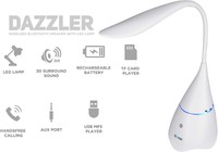 Zoook Rocker Dazzler Bluetooth Speaker with Lamp (White)