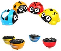 Emob Battle Car with Different Rotating Mode & Accessories Spinning Toy DASH CAR - Set of 4
