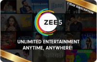 Flat 25% OFF on ZEE5 E-Gift Cards