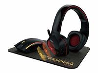 Gamdias Artemis E1 3 in 1 Combo, Headset 40mm Driver Unit, Multi-Color Breathing Lighting and 3200 DPI Gaming Mouse