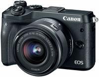 Canon EOS M6 24.2 MP DSLR (Black)