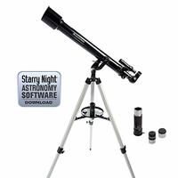 Celestron PowerSeeker 60AZ Telescope, Black