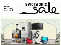 Last Day of Tatacliq EpicTronic Sale : Upto 70% Off + 10% Discount on HDFC Cards (17th - 21st April)