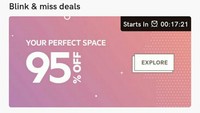 Oyo Rooms Flash Sale  on 16th April 2019 : 95% Off At 1 Pm 