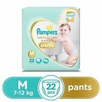 Pampers Diapers Pants - Medium Size, Premium Care, 22 pcs ( Selected Cities )