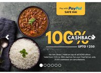 Box8: 100% cashback upto RS. 250 if you pay via PayPal
