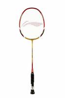 Li-Ning XP 90-II Badminton Racquet (Strung), S2 Grip Size, (Gold/Red)