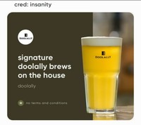 Burn 30k cred coins to get 4 Free beers @ Doolally Taproom, Mumbai 