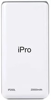 iPro IP200L 20000mAh Lithium Polymer Power Bank (White)