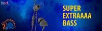 boAt Bassheads 100 Chennai Super Kings Edition (Black) 
