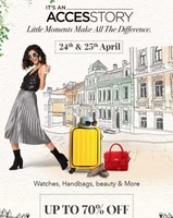 Myntra : Accesstory Sale 24th-25th April || Upto 70% OFF on Watches, Handbags, Beauty and More