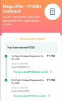 paytm postpaid repayment deal