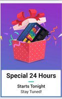 Flipkart Special 24 Hours : LED TVs from Rs.7299 + Extra 10% OFF on Prepaid Orders