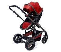 LuvLap Premier Stroller and Pram (Red) 