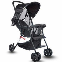 Baybee Shade - Baby Buggy Stroller (Grey)

