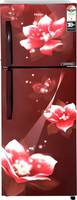 Haier 258 L Frost Free Double Door 3 Star Convertible Refrigerator  (Red Flower, HEF-25TRF)