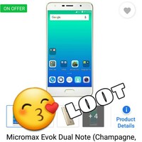 Sell your Micromax Evok and get ₹4,800 from Cashify