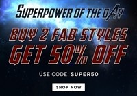 NNNOW Deal Of The Day : Buy 2 Fab Styles Get 50% OFF