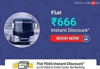 Flipkart : Bus Booking Offer (1st-3rd May) Upto 666 OFF on Bus Tickets