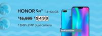 Honor Mobiles Deals - Upto 8000 off on Honor Smartphones + 10% discount with SBI Cards 
