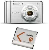 Sony CyberShot DSC-W800/SC IN5  (20.1 MP, 5 Optical Zoom, 13x Digital Zoom, Silver) 16%Off