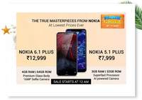 Nokia 5.1 Plus 3GB @ 7999₹ || Nokia 6.1 Plus 4GB @ 12999₹