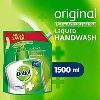 Dettol Liquid Hand wash Refill Original -1500 ml (Extra 15% OFF Coupon)