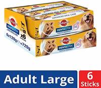 Pedigree Dentastix Advanced Oral Care Treats for Large Breed Dogs (25 kg+), 120g