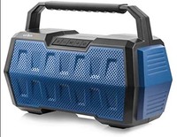 URBN Bang 2000 MS Dhoni Edition 20 Watts Stereo Bluetooth Wireless Speaker with True Wireless Stereo Capability and Built-in FM Radio (Blue)