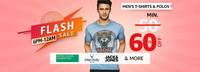 Flash Sale : Men's & Kids Clothing Min 60% OFF | Shoes Min 70% OFF| Gold & Silver Coin Min 10% OFF ( 6 pm- 12 am)