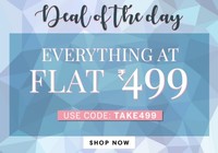 NNNOW Deal Of The Day : Everything at Flat 499/-