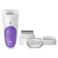 Braun Silk-Epil 5 5-541 – Wet & Dry Cordless Epilator with 4 Extras
