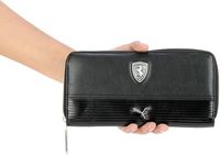 *Puma* F1 Leather Black Wallet 