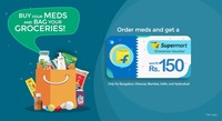 Get Rs. 150 Flipkart Supermart e-Voucher on min of Rs 250 order on Netmeds