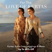 Myntra Women's Kurta Fest : Upto 70% Off on Kurtas, Kurta Sets & More