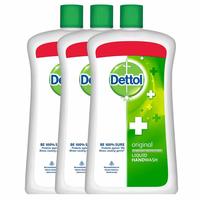 Dettol Original Liquid Soap Jar - 900 ml (Pack of 3) 