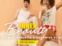 Inner Beauty : Upto 80% Off  Innerwear sleepwear store  