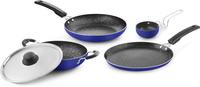 Urban Chef Sparkle Finish Heavy 5 Pcs Cookware Set