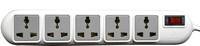 Rapoo Ideakard Smart Strip 5 Socket Surge Protector (White) 