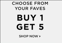 Jabong : Buy 1 Get 4 More Free