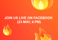 Join us for a LIVE voice interaction on Facebook at 4 PM on 23 May 2019