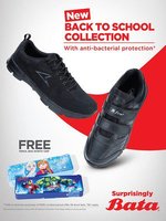 Bata Back to School Offer : Upto 70% Off on Kids Footwear + Free Pencil Box worth Rs. 299 on Orders Above Rs.999 