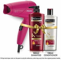 TRESemme Keratin Smooth Shampoo 580ml & Conditioner 190ml Combo Pack + Philips Hair Dryer