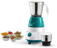 Pigeon Gusto 550 W Mixer Grinder  (White, 3 Jars)