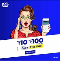 Mobikwik: Add Rs 10 Get Rs 100 Supercash ( New User) ( Code : FIRST100)
